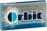 Orbit Crystal Mint Sugarfree Gum, 14-Piece Packs (Pack of 24)