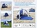 Genji Sports One-Step Instant Push Up Hexagon Beach Tent (Tall)