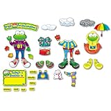 Carson-Dellosa Publishing Weather Frog Bulletin Board Set Mini Daily Weathe ....
