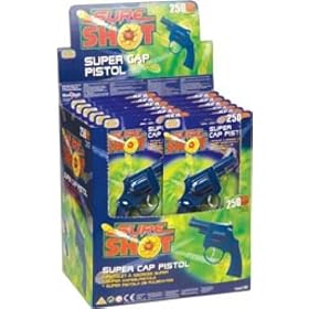 Sure Shot Super Cap Pistol & 250 Shot Roll Caps