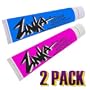 Zinka Colored Sunblock Zinc Nosecoat 2 Pack Bundle - Blue Pink