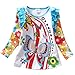 2015 NEAT Kid Girl Cotton Butterfly Lace Long Sleeve T Shirt Clothes 2-6 Years
