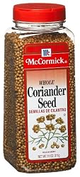 McCormick Coriander Seed, 11-Ounce Plastic Bottle (Pack of 3)