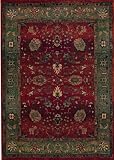 Oriental Weavers Sphinx Kharma 807C4 23" x 45" Red / Green Runner Area Rug
