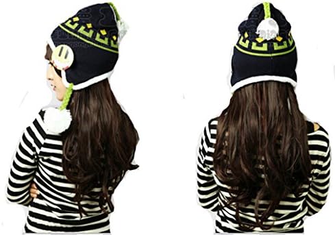 HOLRAN Anime DMMD Dramatical Murder Noiz Cosplay Cap Hat Knitted Hat with badge (Light Green)