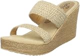 resort sandals:Sbicca Women's Vibe Wedge Sandal,Natural,7 B US