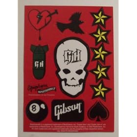 Guitar Hero Sticker Sheet # 102)