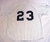 Don Mattingly Autographed New York Yankees Pinstripe Jersey W/PROOF, Picture of Don Signing For Us, New York Yankees, Los Angeles Dodgers, Donnie Baseball, The Hit Man