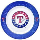 Texas Rangers Mlb 4 Piece Dinner Plate Set
