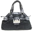Guess G-shine Oversized Shoulder Bag in Coal (GUESS HANDBAGS, PURSES, BAGS)