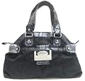 Guess G-shine Oversized Shoulder Bag in Coal (GUESS HANDBAGS, PURSES, BAGS)