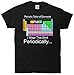 I Wear this Shirt Periodically Periodic Table of Element T-Shirt