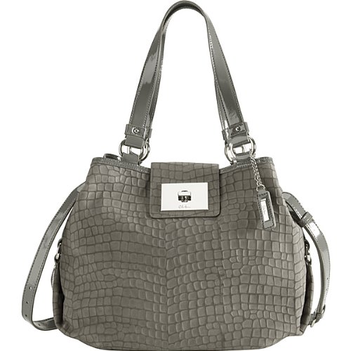 Cole Haan Capetown Devin Tote Ironstone Croc Print - Tote
