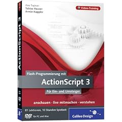 Flash-Programmierung mit ActionScript 3 - Das Video-Training auf DVD