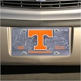 Enterprises Tennessee Volunteers Heavy-Duty Color Pewter License Plate