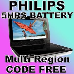2010 PHILIPS 9 Portable Multi Region Code Free DVD Player. DVD Region 123456 PAL NTSC... 