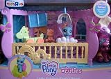 - My Little Pony Newborn Cuties Little Rainbow Dash's Room w BONUS Cheerilee & More (2008 Exclusive)