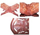 Handcrafted Shrine Book Support (India)
