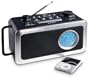 TEAC R2 Premium Edition AM/FM Mono Clock/Radio (Black)