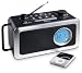 TEAC R2 Premium Edition AM FM Mono Clock Radio (Black)