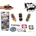 Tech Deck - 6012980 - V�hicule Miniature - 3 Finger Skate avec Stickers/ Tatou