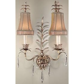 Fine Art Lamps 409050 2LT Wall Sconce Pastiche Traditional Indoor Lighting by Fine Art Lamps