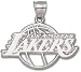 Los Angeles Lakers Solid Sterling Silver Logo Giant Pendant