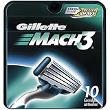 Gillette MACH3 Cartridges, 10-Count Blister Sustainable Pack