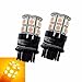 PA 2pcs 3157 3457A 20 5050 SMD LED Auto Tail Rear Side Marker Light Bulbs AMBER