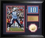 Highland Mint NFL Tennessee Titans Vince Young Player Pride Desk Top Photomint