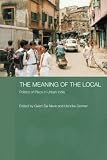 The meaning of the local : politics of place in urban India