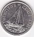 1969 Bahamas 25 Cent Coin picture