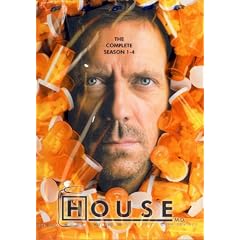 House M.D. Complete Seasons 1-4 DVD Boxed Set