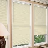 Radiance 182 1 Vinyl Mini Blinds in Ivory