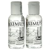 MAXIMUS by Liquid Silk 50 ml Pump Bottle Maximus Lube Personal Lubricant 2 PACK