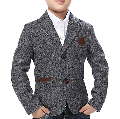 JiaYou Child Kid Boy Casual Slim Fit Blazer Jacket