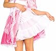 Adult Short White Crinoline with White Trim - Womens Std.