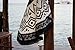 SwimZip Round Beach Towel (White)