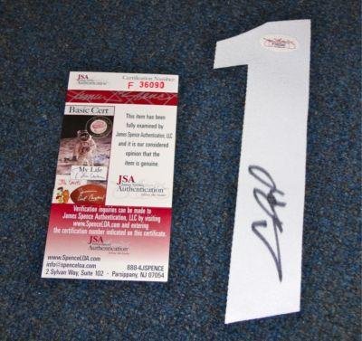 Chris Bosh Signed Jersey - NUMBER 1 + JSA COA - Autographed NBA Jerseys