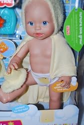 Fisher Price Little Mommy Scrub-A-Dub-Dub Doll