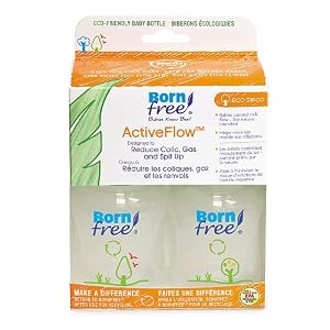 Bornfree 4 Pack Eco Deco Baby Bottles - 5 Oz