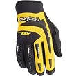 Cortech DX 2 Youth Leather Street Bike Motorcycle Gloves - Black/Yellow