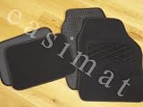 Eco Car Mats Carpet Universal Fit Black- Eco Friendly
