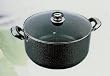 3QT Concord Aluminum Non-stick Sauce Stock Pot Casserole Cookware