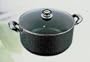3QT Concord Aluminum Non-stick Sauce Stock Pot Casserole Cookware