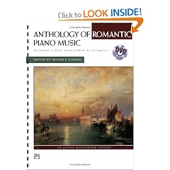 Anthology of Romantic Piano Music (An Alfred Masterwork Edition) (Book & DVD) (Plastic Comb)