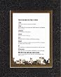 Touching and Heartfelt Poem for Motivations - This is the Only Life You're Given Poem on 11 x 14 inches Double Beveled Matting
