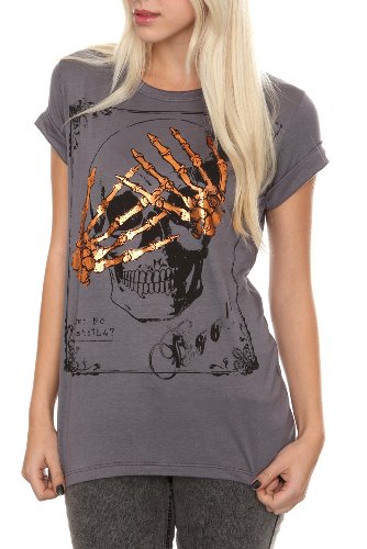 Grey Boo Skull Copper Foil Top Deals