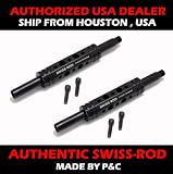 2 PCS AUTHENTIC SWISS ROD 15MM RAIL BY P&C CHEESYCAM APPROVED