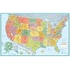Rand Mcnally Us Wall Map (M Series U.S.A. Wall Maps) 50"x32"